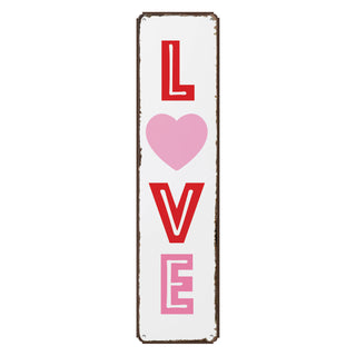 Vintage LOVE Metal Sign - 5x20