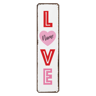 Vintage LOVE Metal Sign - 5x20