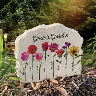 Her Flower Garden Standing Garden Stone Exclusive