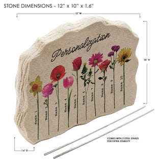 Her Flower Garden Standing Garden Stone Exclusive
