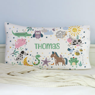 Good Night Animals Pillowcase