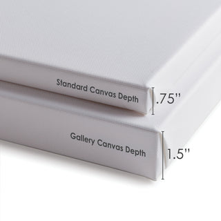 Cowboy Boots Couple Watercolor Gallery Wrapped Canvas 16x16