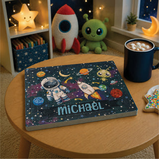 Personalized Space Name Puzzle for Kids