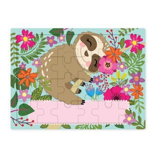 Personalized Sloth Wooden Puzzle