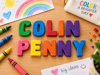 Primary Crayon Letters Name (1-5 Letters)