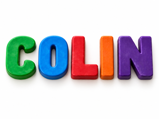 Primary Crayon Letters Name (1-5 Letters)