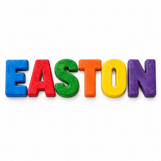 Primary Crayon Letters Name (6-9 Letters)