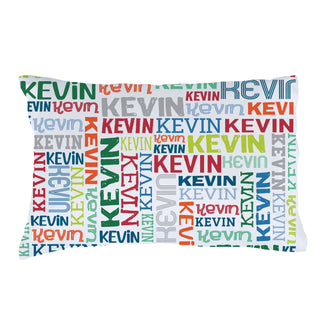 Name Pattern Primary Colors Pillowcase