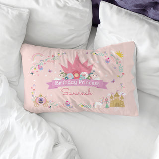 Birthday Princess Pillowcase