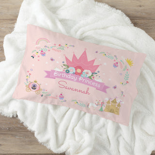 Birthday Princess Pillowcase
