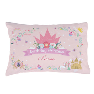 Birthday Princess Pillowcase
