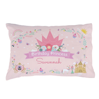 Birthday Princess Pillowcase