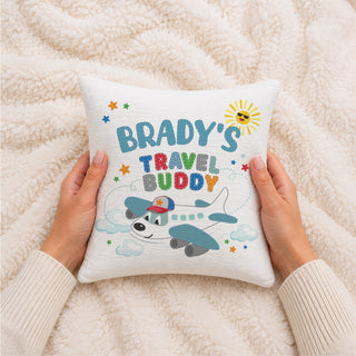 Primary Travel Buddy Kids 8x8 Mini Pillow