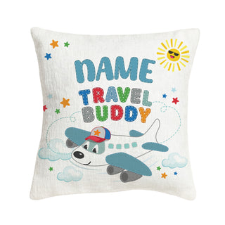 Primary Travel Buddy Kids 8x8 Mini Pillow