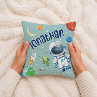 Space Adventure Kids 8x8 Mini Pillow