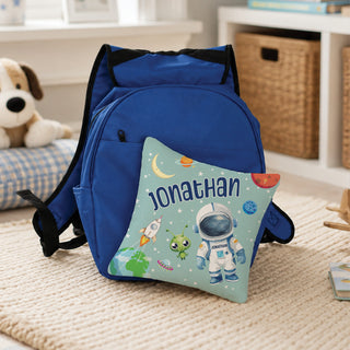 Space Adventure Kids 8x8 Mini Pillow