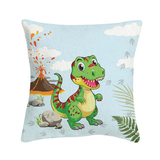 Dinosaur Adventure Kids 8x8 Mini Pillow