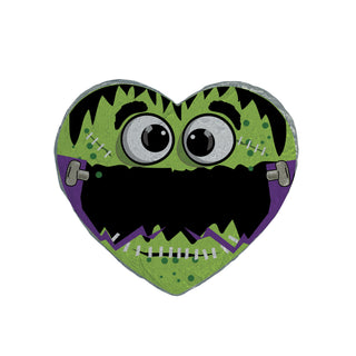 Personalized Frankenstein Monster Heart 4" Garden Stone