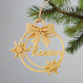 Personalized Acrylic Ornament with Name