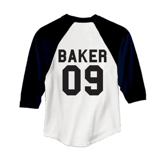 Personalized Black Sports Jersey T-Shirt