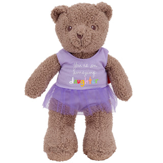 Sandra Magsamen Amazing Daughter Plush Teddy Bear