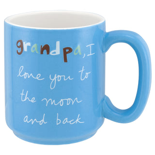 Sandra Magsamen Grandpa, I Love You To The Moon And Back Mug