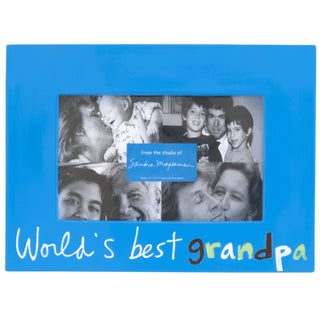 Sandra Magsamen World's Best Grandpa Picture Frame