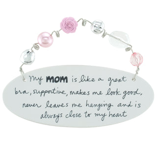 Sandra Magsamen My Mom Is Like A Great Bra Oval Plaque
