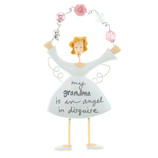 Sandra Magsamen My Grandma Is An Angel Hanging Angel with Wings Ornament