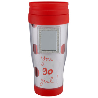 Sandra Magsamen Go Girl Mirror Red Tumbler