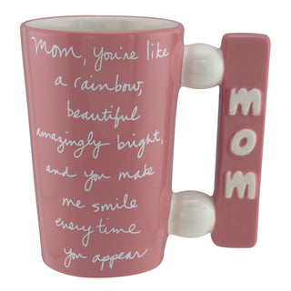 Sandra Magsamen Mom You're Like A Rainbow Marquee Mug