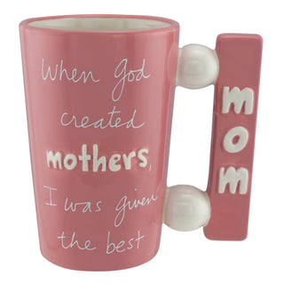 Sandra Magsamen When God Created Mothers Marquee Mug