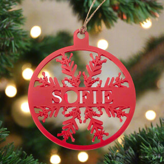 Personalized Acrylic Ornament or Gift Tag