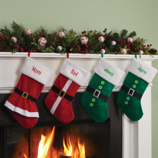 Personalized Santa Coat Stocking