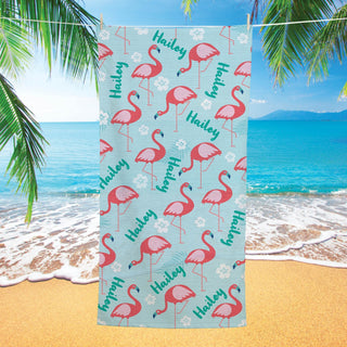 Flamingo Beach Towel