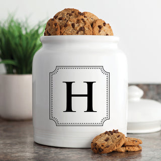 Family Initial Personalized Cookie Jar