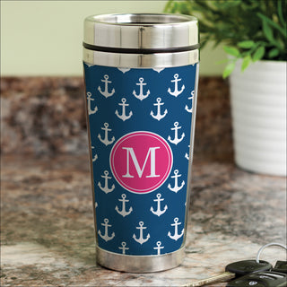 Anchors Away Personalized Travel Mug