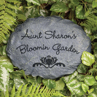 Lovely Garden Personalized Garden Stone