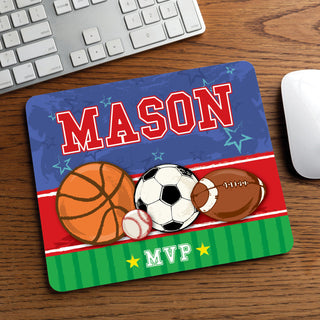 Sports MVP Personalized Mouse Pad