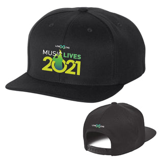Music Lives Flexfit Snapback Cap