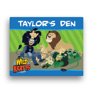 Wild Kratts Lion Around 11 x 14 Canvas Wall Art