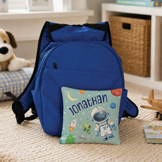 Space Adventure Kids 8x8 Mini Pillow